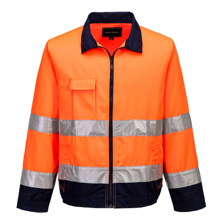 Haine de lucru personalizate - Jacheta Madrid HiVis - TX70 - Portwest