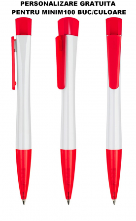 Pixuri plastic personalizate - Pix plastic cu mecanism Lenox Classic