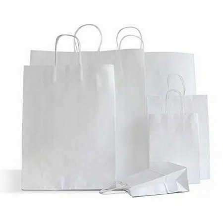 Sacose, Rucsaci, Umbrele - Sacosa maner rasucit, 90 gr/mp - 26*12*31 cm