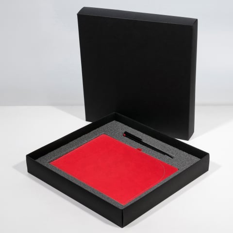 Agende datate - Set Agenda Senso RED * NEW cu pix metalic Mali