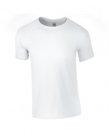 Tricou clasic pentru barbati alb - GI64000 SOFTSTYLE® [2]