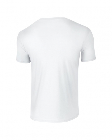 Tricou clasic pentru barbati alb - GI64000 SOFTSTYLE® [4]