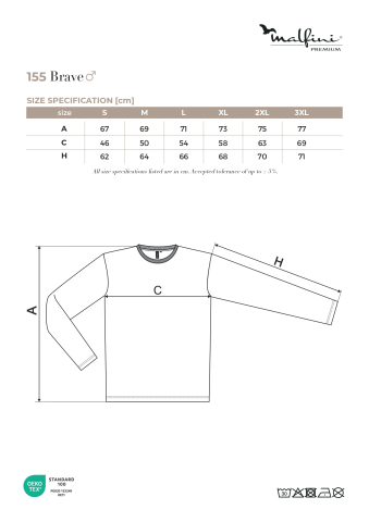 Tricou clasic pentru bărbaţi BRAVE155 [8]