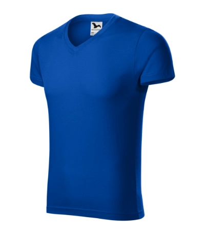 Tricou clasic pentru bărbaţi SLIM FIT V-NECK146 [6]
