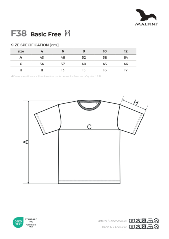 Tricou copii  BASIC FREE F38 [11]