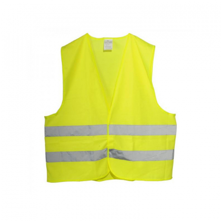 Haine de lucru personalizate - Vesta reflectorizanta galben fluorescent
