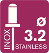 Rapid Stainless steel rivets