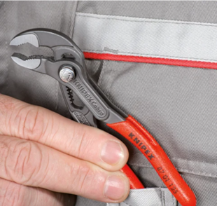 KNIPEX Cobra - High-tech self-adjusting pliers for professional plumbers or mechanics