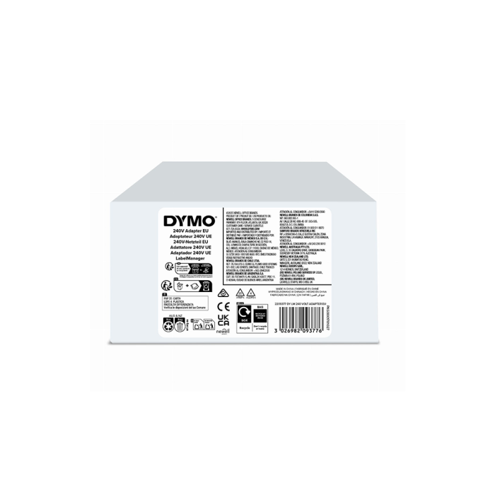 Universal DYMO 220V mains adapter 2209377 [5]