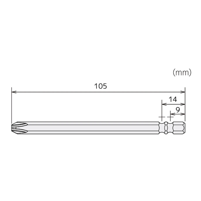 Bit extractor ENGINEER BAZOOKA DBZ-59 suruburi cruce nr. 3 Fabricat in Japonia [6]