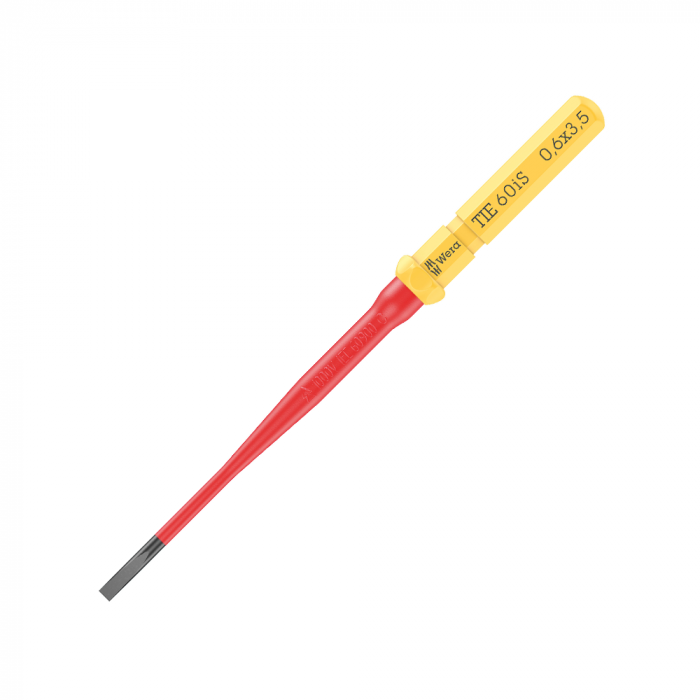 Screwdriver bit Kraftform Kompakt VDE WERA 60 iS slotted head 0.6 x 3.5 x 154 corrosion protection 05006506001 [14]
