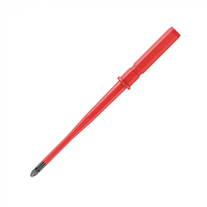 Screwdriver bit Kraftform Kompakt VDE WERA 62 iS PH1 x 154 mm corrosion protection red insulation 05003413001 [9]