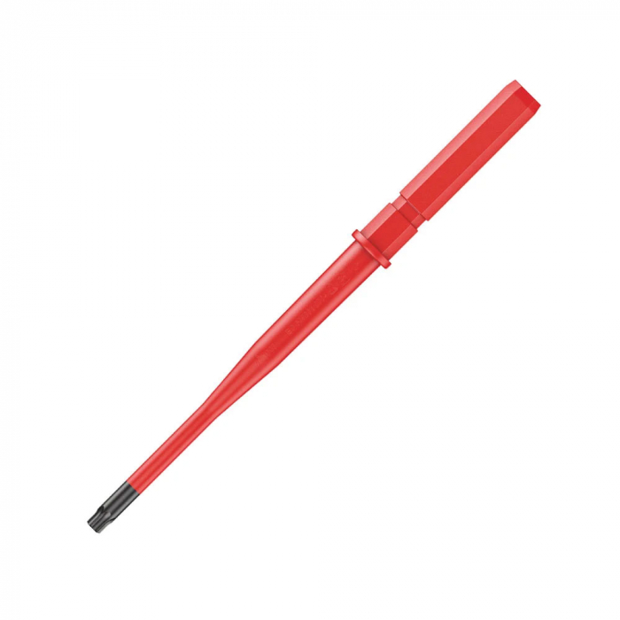 Screwdriver bit Kraftform Kompakt VDE WERA 67 iS TORX TX25 x 154 mm corrosion protection red insulation 05003439001 [9]