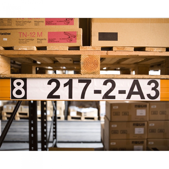 Etichete late modul continuu DK-22246 albe 102mm x 30.48m suport plastic inclus compatibile Brother DK-22246 DK22246 [2]