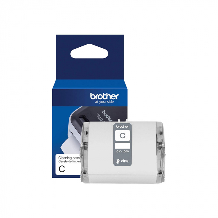 Brother Genuine CK-1000 50mm x 2m Cleaning Roll for Brother VC-500W Label and Photo Printers, CK1000 [6]
