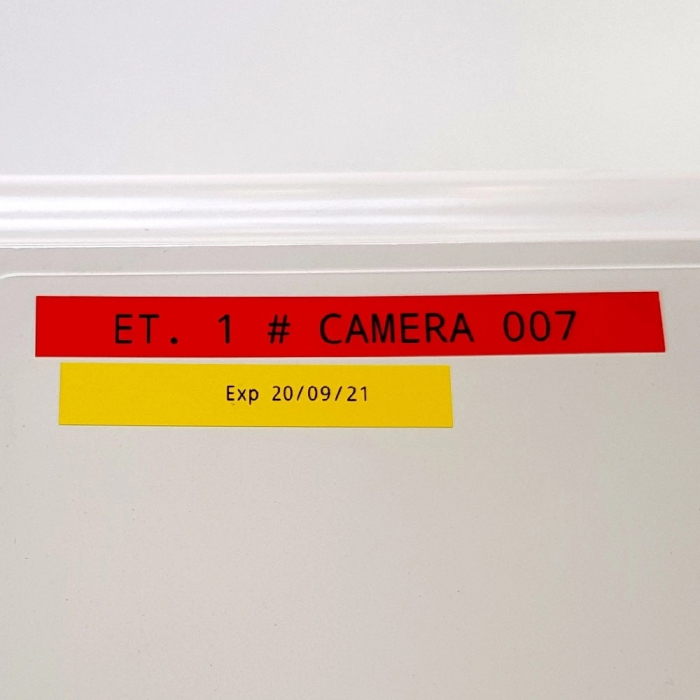 Brother Genuine PTouch TZE631 laminated 12mm x 8m, black on yellow TZe-631 [6]