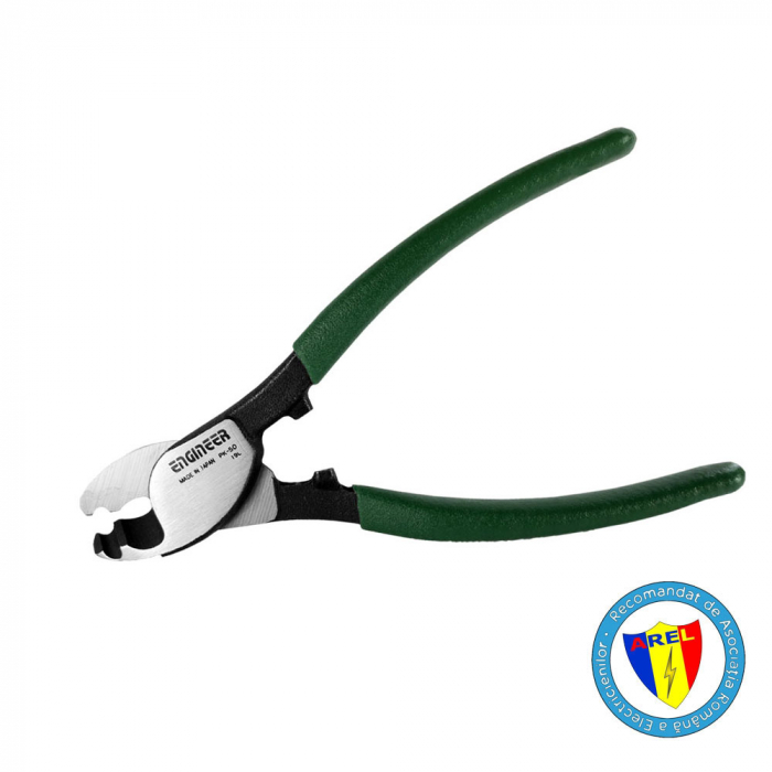 Cable Shears ENGINEER PK-50, 164 mm, made in Japan-big