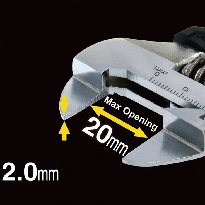 Cheie Reglabila Inteligenta falci subtiri ENGINEER TWM-03 160 mm Fabricat In Japonia [4]