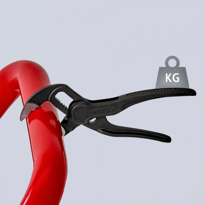 KNIPEX Set, 2 x XS Mini Pliers in Durable Polyester Case, Adjustable,Self-locking device, Precision Engineering, Plumbing, 100mm 002072V04XS [10]