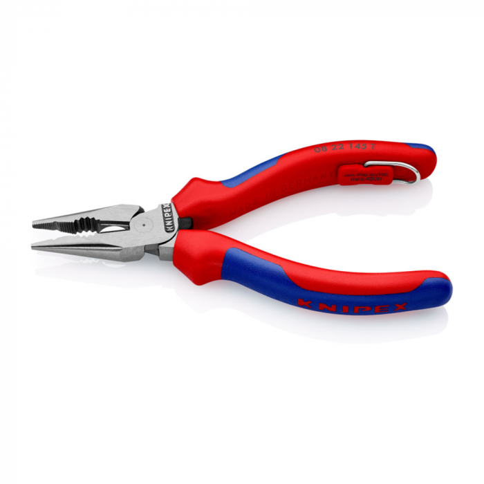 Cleste combinat cu varf, maner multicomponent, 145mm,  KNIPEX 08 22 145 T [5]