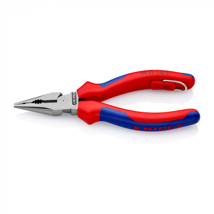 Cleste combinat cu varf, maner multicomponent, 145mm,  KNIPEX 08 22 145 T [4]