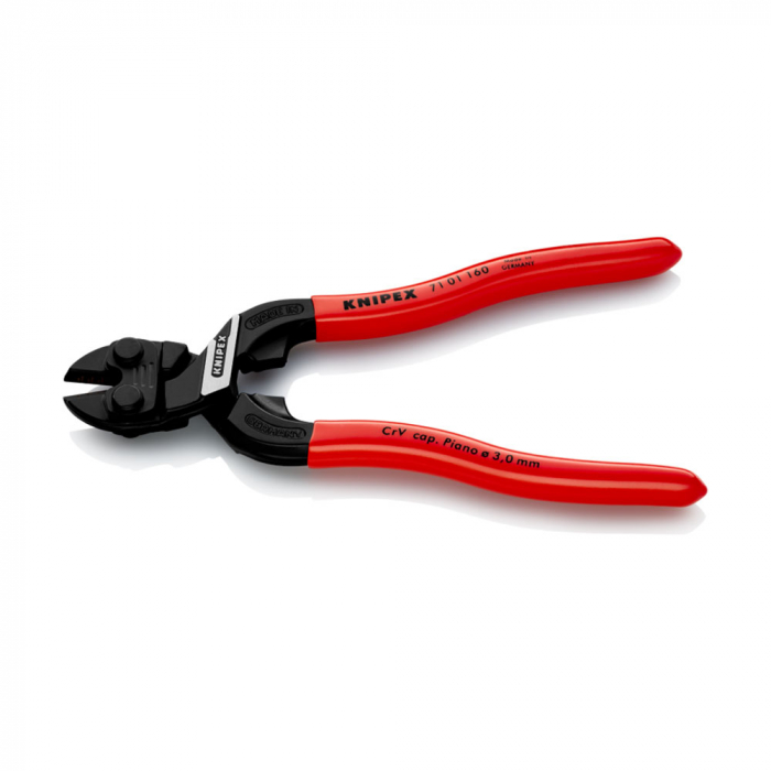 KNIPEX CoBolt compact pliers, cutter for screws, nails, rivets up to Ø 4,4 mm, 71 01 160 [4]