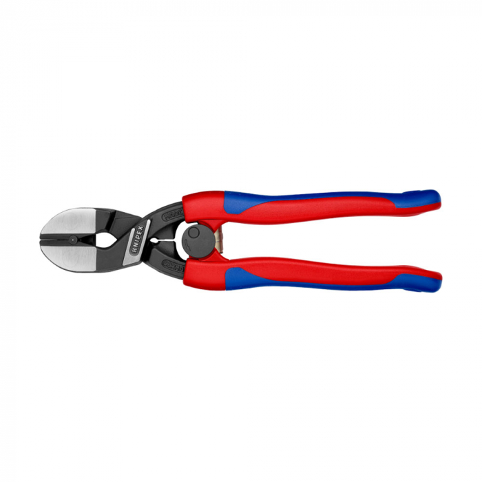 Cleste compact KNIPEX CoBolt, taietor suruburi, cuie, nituri pana la Ø 5,2 mm, arc elicoidal otelit, 71 22 200 [5]