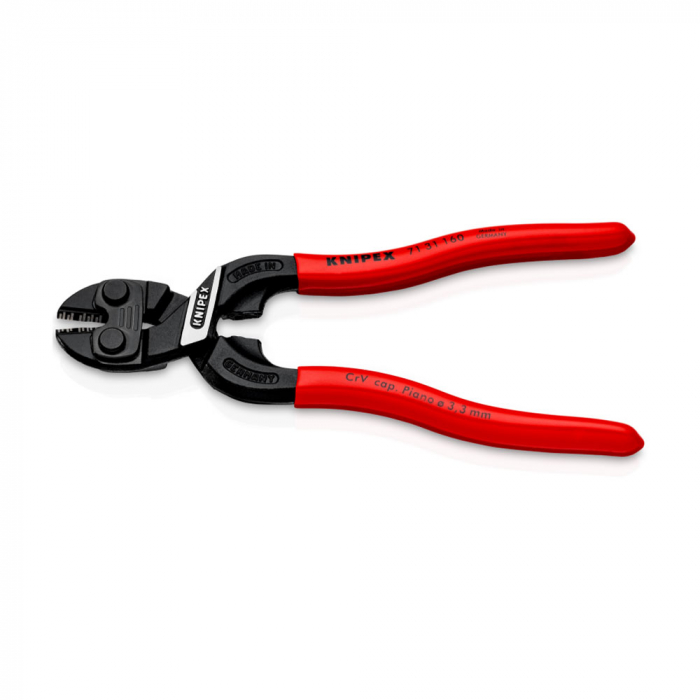 Cleste compact KNIPEX CoBolt S, taietor suruburi, cuie, nituri pana la Ø 4,8 mm, 71 31 160 [8]
