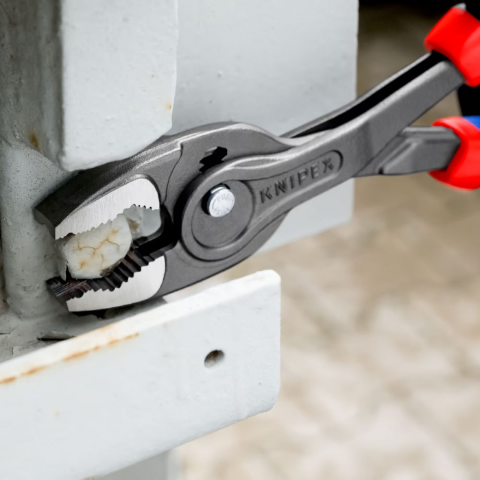 Cleste cu prindere frontala, TwinGrip, 250mm, parghie mare, maner plastic, KNIPEX 82 02 250 [3]