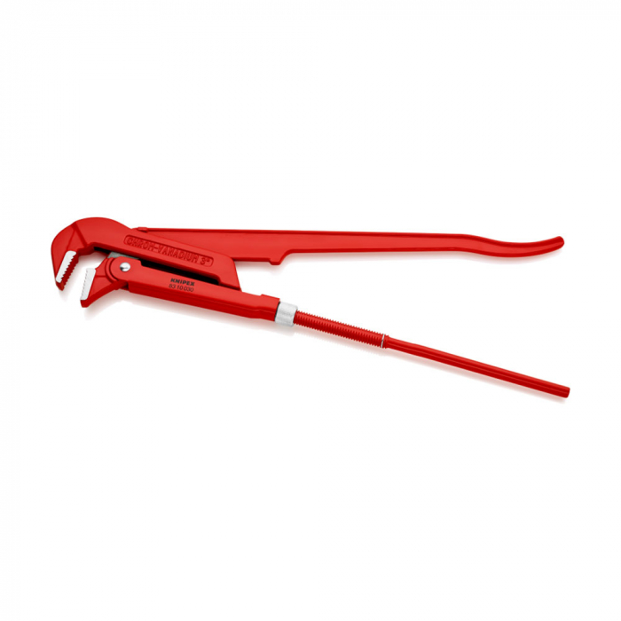 Pipe pliers, 90° angle jaws, 650mm, maximum diameter 110mm, KNIPEX 82 02 200 [4]