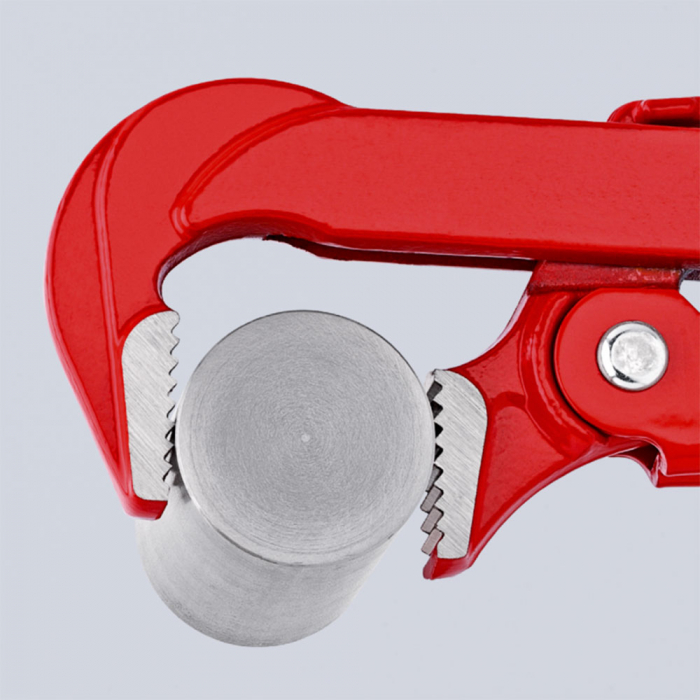 Pipe pliers, 90° angle jaws, 650mm, maximum diameter 110mm, KNIPEX 82 02 200 [3]