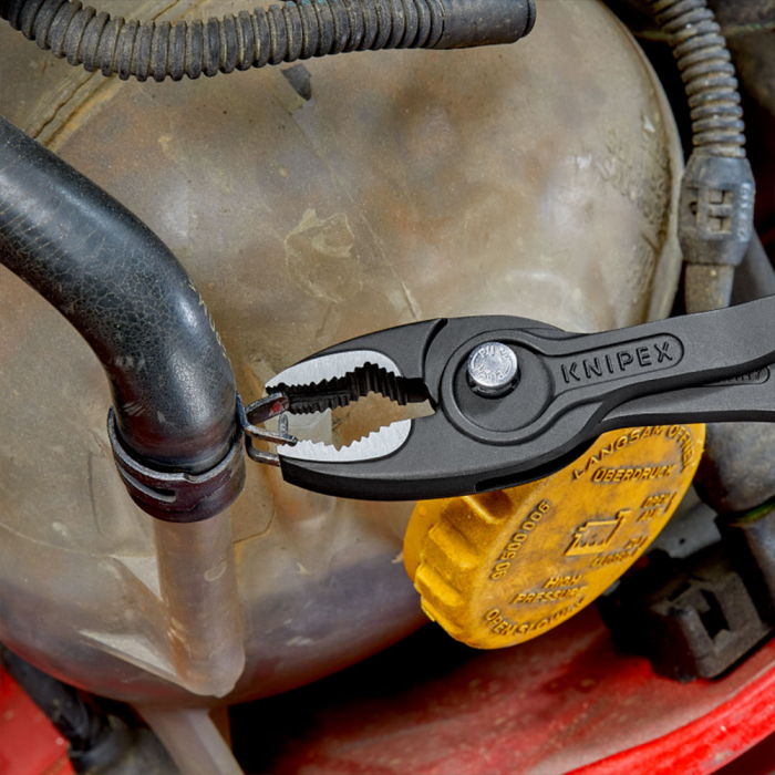 Cleste cu prindere frontala, TwinGrip, 200mm, parghie mare, maner multicomponent, KNIPEX 82 02 200 [7]