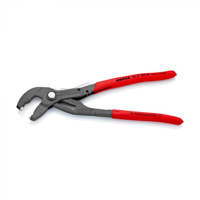 Pliers with automatic adjustment, fixing necklaces, 250mm, maximum diameter 70mm, automotive, KNIPEX 85 51 250 AF [5]