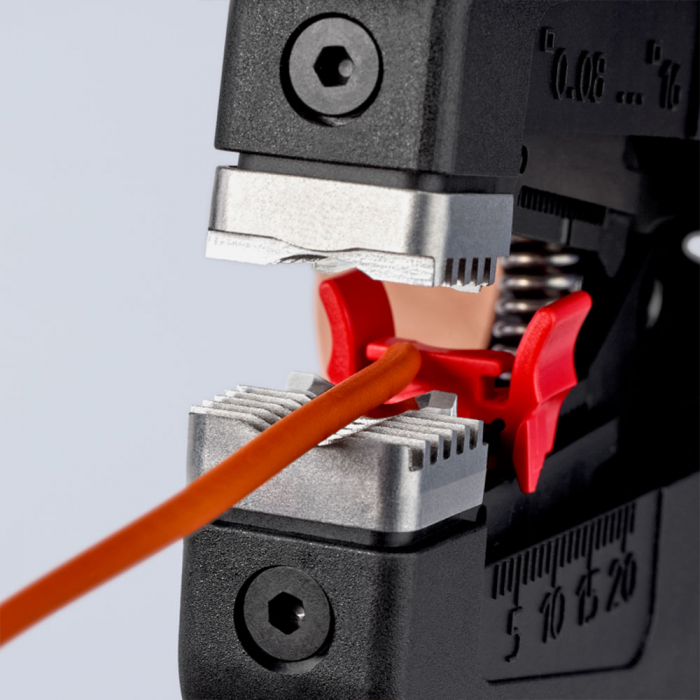 Cleste dezizolator automat, 190mm,  KNIPEX 12 52 195 [3]