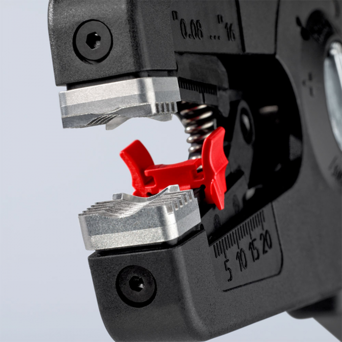 Cleste dezizolator automat, 190mm,  KNIPEX 12 52 195 [2]