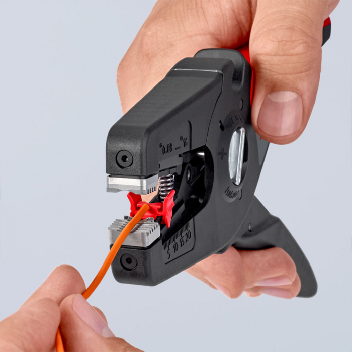 Cleste dezizolator automat, 190mm,  KNIPEX 12 52 195 [7]
