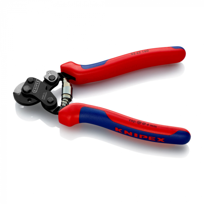 Cleste foarfeca KNIPEX, taiere de inalta precizie, cabluri metalice ultrarezistente, arc elicoidal otelit, 95 62 160 [3]