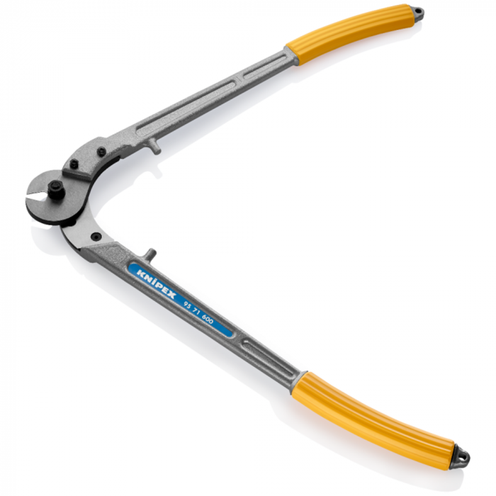 KNIPEX Cable Shears, for cutting copper and aluminium, multicomponent handles, 600 mm, 95 71 600 [2]