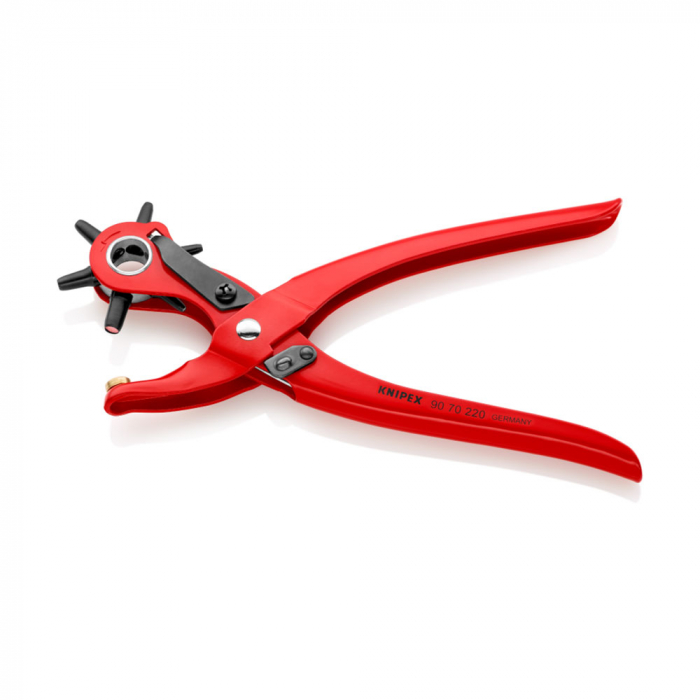 Cleste preducea, pentru piele, textile, plastic, 220 mm, KNIPEX 90 70 220 [4]
