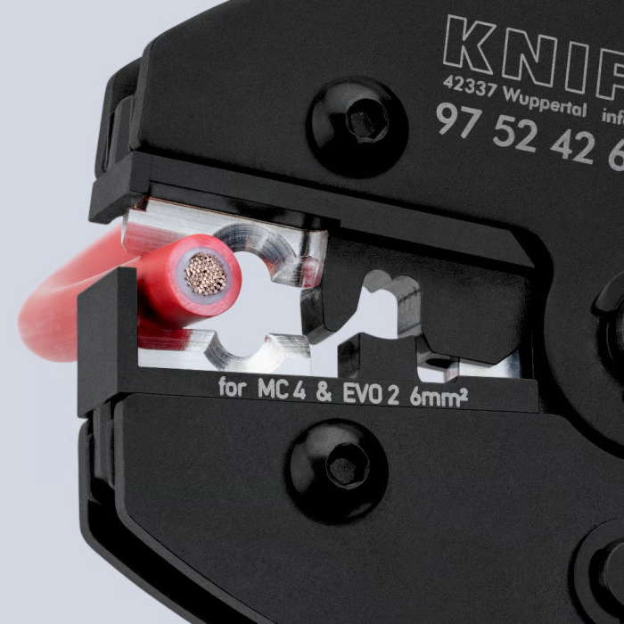 Clește Sertizare Conectori MC4 KNIPEX 97 52 42 6 [9]