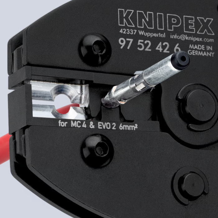 Clește Sertizare Conectori MC4 KNIPEX 97 52 42 6 [7]