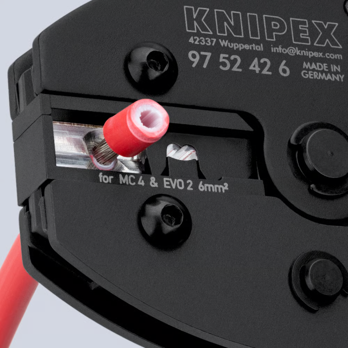 Clește Sertizare Conectori MC4 KNIPEX 97 52 42 6 [8]