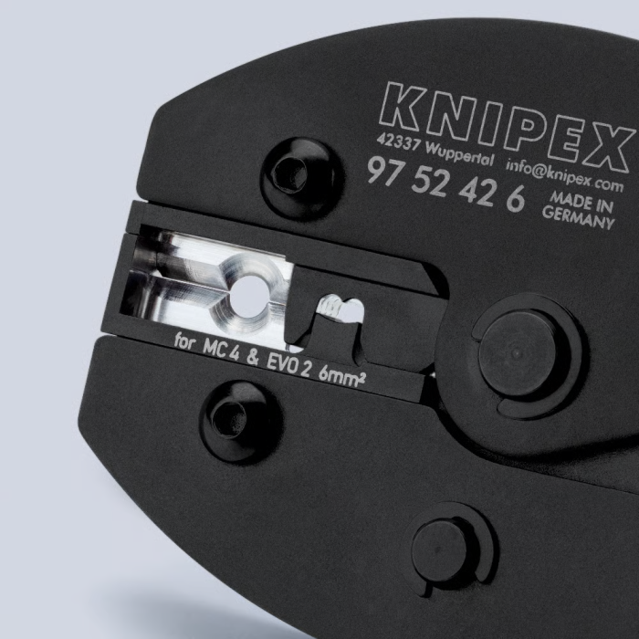 Clește Sertizare Conectori MC4 KNIPEX 97 52 42 6 [6]