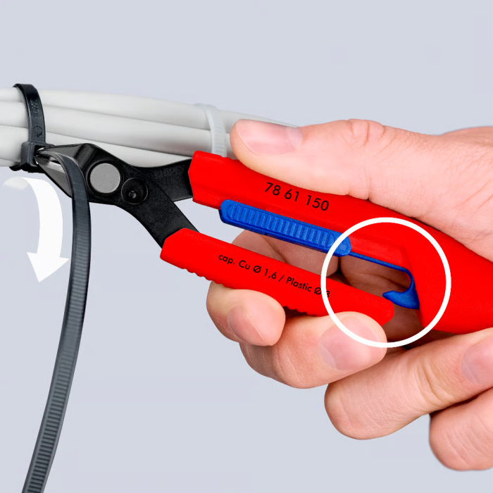 KNIPEX Electronic Super Knips XL Stainless Steel 78 61 140 [7]