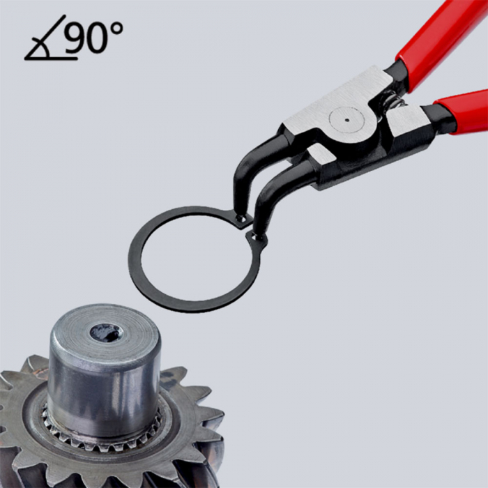Precision Circlip Pliers for external circlips in bore holes, automotive, 170mm, KNIPEX 46 21 A21 [3]