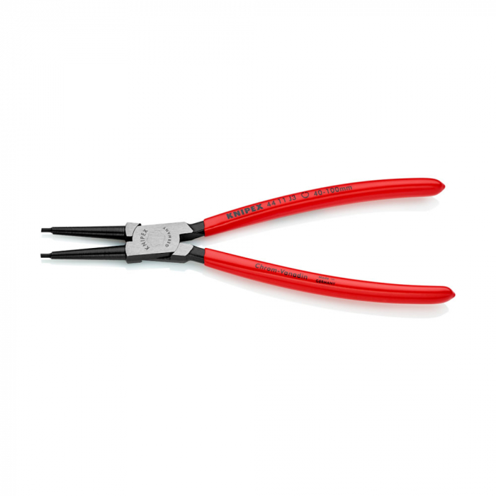 Precision Circlip Pliers for internal circlips in bore holes, automotive, 225mm, KNIPEX 44 11 J3 [2]
