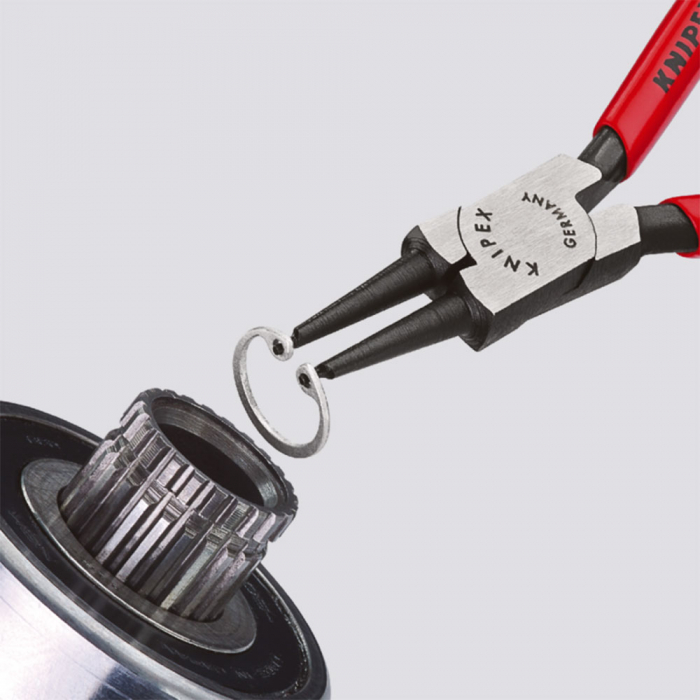 Cleste mare precizie montare inele blocare, sigurante interioare, automotive, 180mm, KNIPEX 44 11 J2 [2]