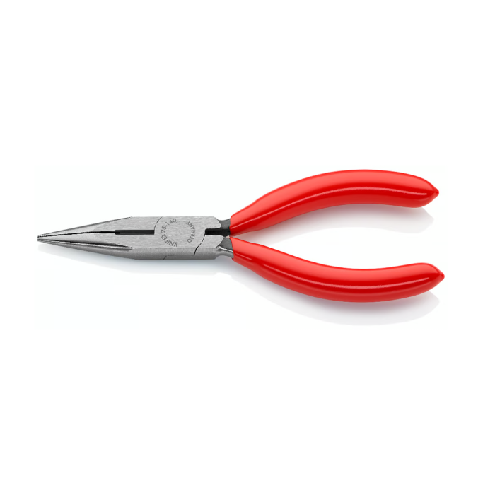 Cleste plat-rotund cu tais KNIPEX 25 01 140 cu cioc drept, 140 mm, pentru apucare si taiere [4]