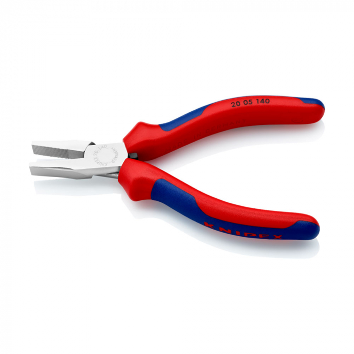 Cleste patent, cioc plat, maner multicomponent, 140mm, KNIPEX 20 05 140 [5]