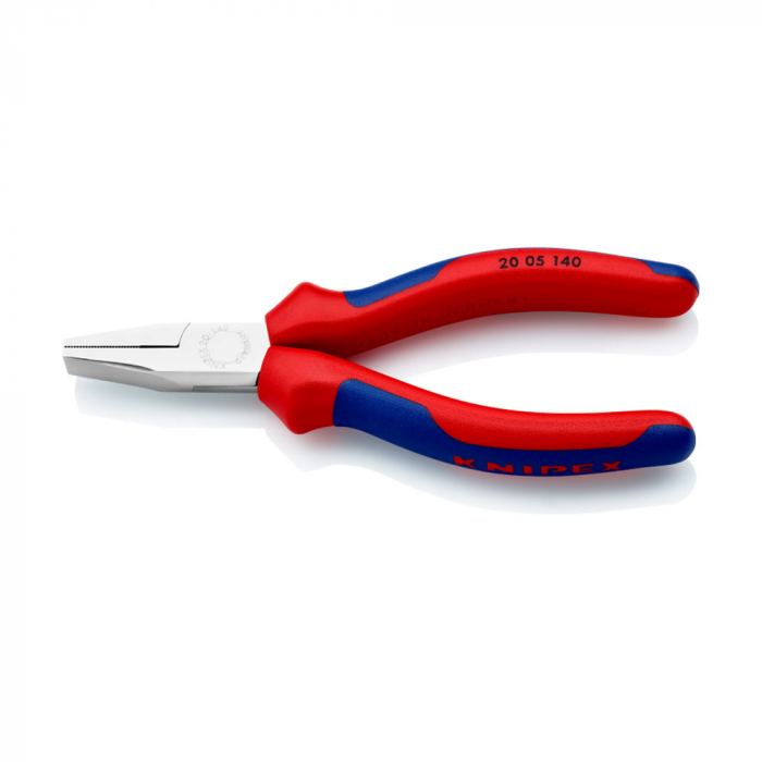 Cleste patent, cioc plat, maner multicomponent, 140mm, KNIPEX 20 05 140 [4]